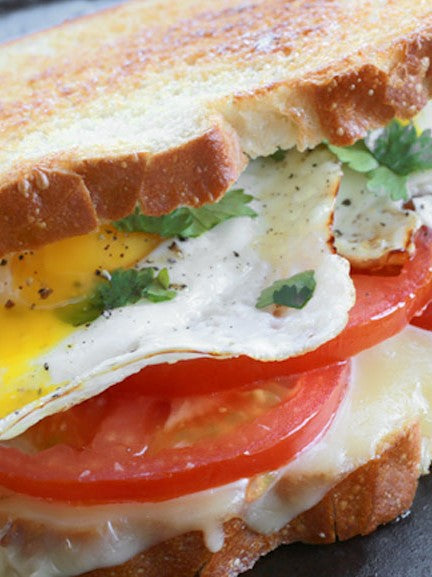 Egg Cheese Lettuce Tomato Breakfast Sandwich – Bread & Bowl