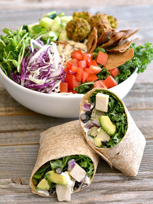 Full Sandwich or Wrap & Custom Salad or Soup of the Day – Bread & Bowl